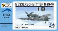 Mark I Models MKM-14472N Bf 109G-10 'Late Gustav' (2-in-1, New Tool) 1/144