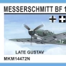 Mark I Models MKM-14472N Bf 109G-10 'Late Gustav' (2-in-1, New Tool) 1/144