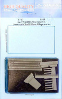 Aires 4757 Su-17/22M3/M4 Fitter K covered chaff/fl.disp. 1/48