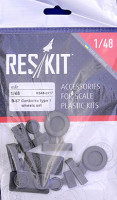 Reskit RS48-0117 B-57 Canberra type 1 wheels set (AIRF,CAF) 1/48