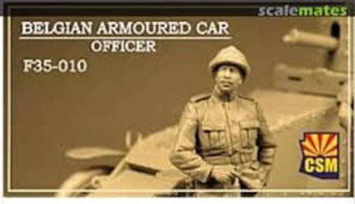 Copper State Models F35-010 Belgian Armoured Car Officer 1/35