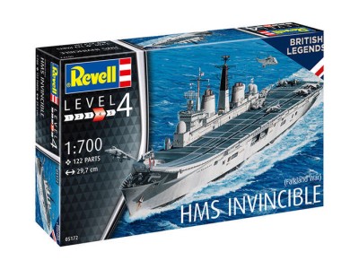 Revell 05172 Линейный крейсер HMS Инвинсибл (Фолклендская война) 1/700