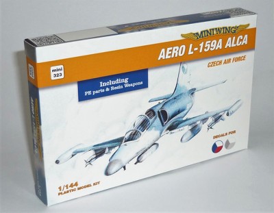 Miniwing Plastic MINI323 Aero L-159A ALCA / Czech Air Force (4x decals options) 1/144