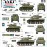 Star Decals 72-A1189 Indochine # 5 French M8 75mm HMC and M36B2 90mm Tank Destroyer 1/72