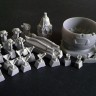 Aims AIMS32P020 Gloster Gladiator Mk.II engine and cowl set (designed to be used with ICM UA GB kits) 1/32