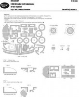 New Ware NWA-M0737 1/48 Mask B-26C-50 Invader BASIC (ICM 48284)