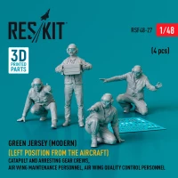 Reskit F48027 Green jersey (Modern) Left position (4 pcs.) 1/48