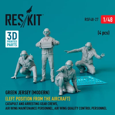 Reskit F48027 Green jersey (Modern) Left position (4 pcs.) 1/48