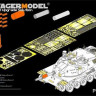 Voyager Model PE35683 Modern German MBT-70 (Gun barrel ,smoke discharger atenna base include (For DRAGON3550) 1/35