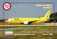 Восточный Экспресс 144130_5 Авиалайнер Б-737-400 NOK Цыпленок ( Limited Edition ) 1/144