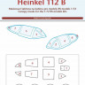Peewit M72271 Canopy mask Heinkel He-112B (RS) 1/72