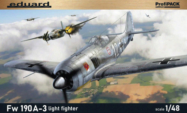 Eduard 82141 Fw 190A-3 light fighter (PROFIPACK) 1/48