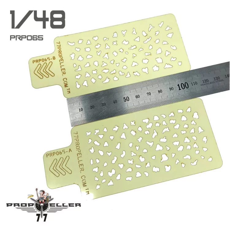 77 Propeller 77PRP065 Italian aircraft camouflage template Type B 1/48