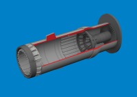 Eduard 6481149 BRASSIN MiG-21F exh.nozzle PRINT (EDU) 1/48