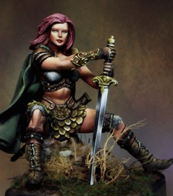 Girls G-54003 Zayna the warrior lady, 54 мм