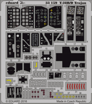 Eduard 33159 T-28B/D Trojan 1/32 1/32