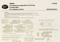 New Ware NWA-M0128 Mask Spaceship Two & White Knight Two (REV) 1/144