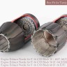 Mk1 Design MA-48059 SE Lockheed-Martin F-16C/F-16D Fighting Falcon Block 30/40/50/60 GE exhaust nozzle. Aftrer burner Set (opend+closed) 1/48