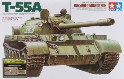 Tamiya 25145 Советский танк Т-55А 1/35