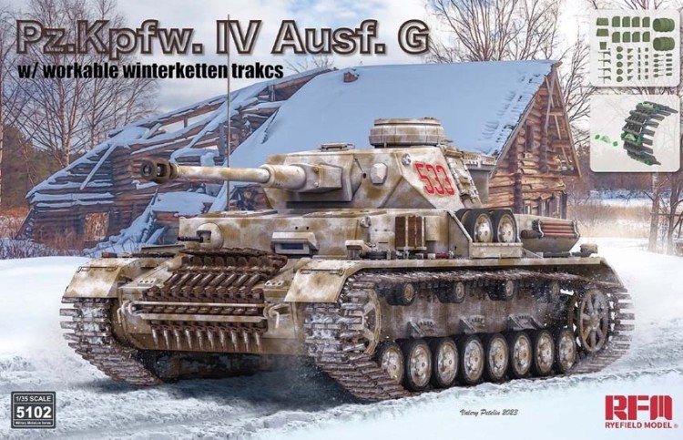 RFM 5102 Pz IV Ausf. G на зимних траках 1/35