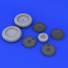 Eduard 632055 1/32 Набор дополнений Fw 190F-8 wheels (колеса)