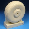 Barracuda Studios BCR32410 Avro Lancaster B Mk.I/III Mainwheels - Block Tread 1/32