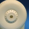 Barracuda Studios BCR32410 Avro Lancaster B Mk.I/III Mainwheels - Block Tread 1/32