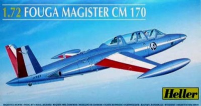 Heller 80220 FOUGA CM.170 MAGISTER 1/72