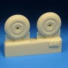 Barracuda Studios BCR48446 Supermarine Spitfire Five Slot Z-Block Mainwheels 1/48