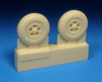 Barracuda Studios BCR48446 Supermarine Spitfire Five Slot Z-Block Mainwheels 1/48
