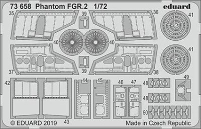 Eduard 73658 SET Phantom FGR.2 (AIRF)