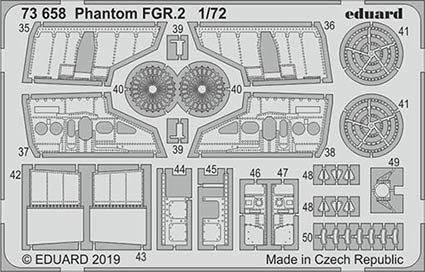 Eduard 73658 SET Phantom FGR.2 (AIRF)