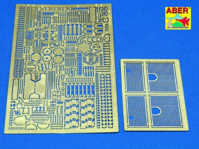 Aber 35015 Pz.Kpfw.VI Tiger I Ausf.E late (designed to be used with Academy, Italeri and Tamiya kits) 1/35