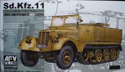 AFV Club AF35040 Sdkfz11 3t german half-track 1/35