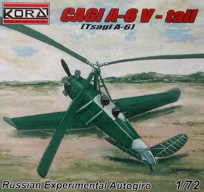Kora Model 7242 CAGI A-6 V-tail 1/72