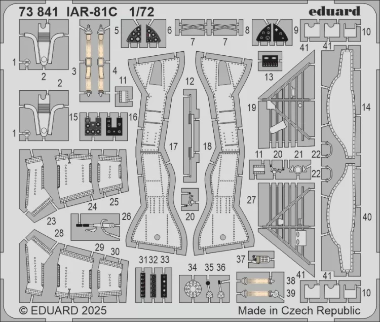 Eduard 73841 SET IAR-81C (IBG) 1/72