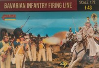 Strelets STR27372 Bavarian Infantry Firing Line Napoleonic 1/72