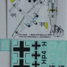 Kora Model CSD7277 Ju-52/3M G4E Ski - Conversion set & decal 1/72