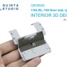 Quinta studio QR35042 Коврик напольный для ЗиЛ-130, тип 2 (AVD) 1/35