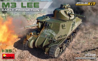 Miniart 35206 M3 Lee ранний (с интерьером) 1/35