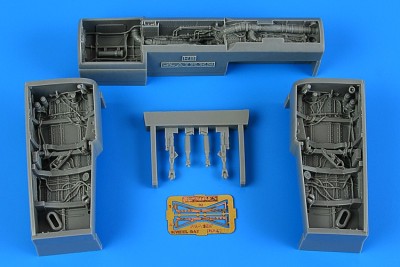 Aires 4884 F/A-18E/F Super Hornet Wheel Bay (Hobbyb) 1/48