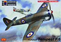 Kovozavody Prostejov 72225 Hawker Tempest F.6 'Over Egypt' (3x camo) 1/72