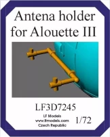 Lf Model 3D7245 Antena holder for Alouette III, 3D-Print (LF) 1/72