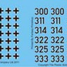 Plastic Soldier DEC2006 Decals for 11th, 19th and 23rd Panzer Divisions at Kursk (1/72)