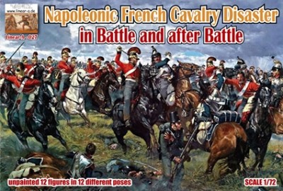 Linear-A LA027 Napoleonic French Cavalry Disaster In Battle And After Battle 1/72