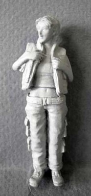 Girls G-35001 Девушка в бронежелете, США, Израиль и др. 1:35
