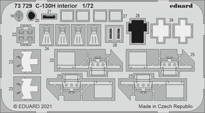 Eduard 73729 SET C-130H interior (ZVE)