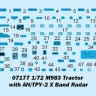 Trumpeter 07177 M983 Tractor with AN/TPY-2 X Band Radar 1/72