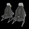 Metallic Details MDR48290 Pilot seats for Sikorsky UH-60, SH-60, MH-60 early 1/48