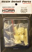 Kora Model DS72236 Avro 504N - Engine set 1/72